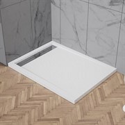 BELBAGNO Due Душевой поддон акриловый прямоугольный размер 100x80 см, цвет белый