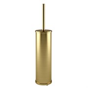 WASSERKRAFT NEW K-1027BRUSHED GOLD  Щетка для унитаза напольная, золото матовое