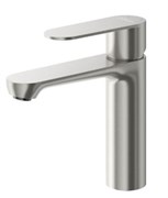 CEZARES Stylus Смеситель для раковины однорычажный с донным клапаном, сатин STYLUS-LS-IN