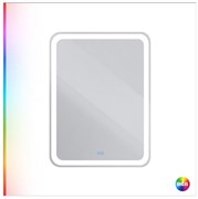 CEZARES Multicolore Зеркало прямоугольное со встроенной разноцветной подсветкой RGB и сенсорным выключателем, 12V, 220-240V, 600x800x30