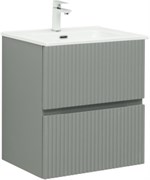 AQUANET Тумба под раковину подвесная Джейн 60 мисти грин AQUANET-313316