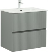 AQUANET Тумба под раковину подвесная Джейн 70 мисти грин AQUANET-313317