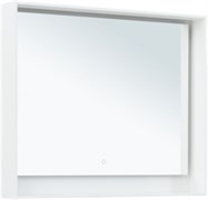 AQUANET Зеркало с подсветкой Милан 100 белый глянец AQUANET-306372