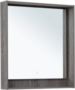 AQUANET Зеркало с подсветкой Милан 80 дуб рошелье AQUANET-336395