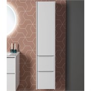 AQUANET Шкаф-пенал подвесной Вита 35 белый матовый AQUANET-332447