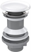 AQUANET Донный клапан click/clack 5/4' белый AQUANET-342071