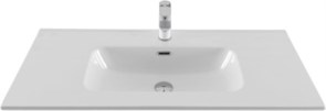 AQUANET Раковина Flat 100 белая AQUANET-254365