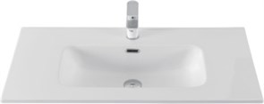 AQUANET Раковина Flat 90 белая матовая AQUANET-330432