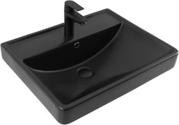 AQUANET Раковина Ирис 60 черная матовая AQUANET-329247