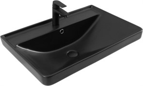 AQUANET Раковина Ирис 70 черная матовая AQUANET-329248