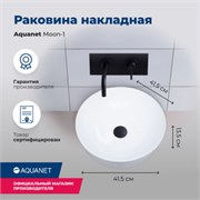 AQUANET Раковина накладная Moon-1 AQUANET-MOON-1