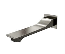 WASSERKRAFT Wiese 8400 A176 Настенный излив для ванны, оружейная сталь WASSERKRAFT A176