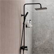 WASSERKRAFT BK27701BM Душевой комплект для набора, черный WASSERKRAFT BK27701BM