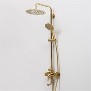 WASSERKRAFT Sauer BK17101PG Душевой комплект для набора, золото WASSERKRAFT BK17101PG