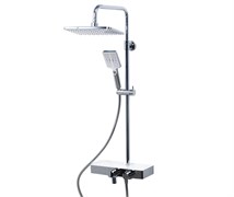 WASSERKRAFT BK11301CH Душевой комплект для набора, белый / хром WASSERKRAFT BK11301CH