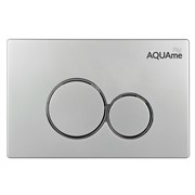 AQUAme Панель смыва для инсталляции, сатин AQM4101S