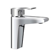 AQUAme Prato Смеситель для раковины с донным клапаном, хром, однорычажный. AQMP6121