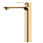 AQUAme Monza Смеситель для раковины однорычажный, Brushed gold AQM6314BG