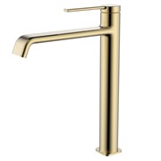 AQUAme Asti Смеситель для раковины однорычажный, Brushed gold AQM6414BG