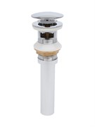 AQUAme Донный клапан с переливом, хром AQM7001-1