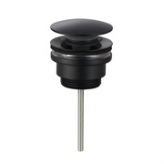 AQUAme Донный клапан, Черный матовый AQM7003MB
