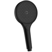 AQUAme Ручной душ 135мм, 4 режима, слайдер, Черный AQM8504MB