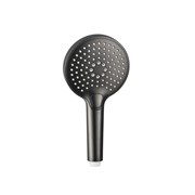 AQUAme Ручной душ, 120 мм, 3 режима, металл AQM8510GM