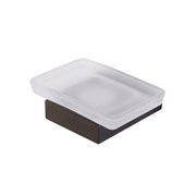 CEZARES Slider Мыльница подвесная, стекло, исполнение оружейная сталь SLIDER-SODS-GM