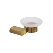 CEZARES Stylus Мыльница подвесная, стекло, исполнение брашированное золото STYLUS-SODS-BORO