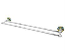 WASSERKRAFT Diemel K-2240 Держатель полотенец двойной, хром WASSERKRAFT 2240