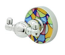 WASSERKRAFT Diemel K-2223D Крючок двойной, хром WASSERKRAFT 2223D