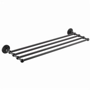 WASSERKRAFT Isar K-7311 Полка для полотенец, темная бронза WASSERKRAFT 7311