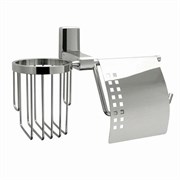 WASSERKRAFT Leine K-5059 Держатель туалетной бумаги и освежителя, хром WASSERKRAFT 5059