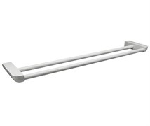 WASSERKRAFT Kammel K-8340WHITE Держатель полотенец двойной, белый WASSERKRAFT 8340W