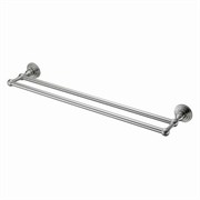 WASSERKRAFT Ammer K-7040 Держатель полотенец двойной, никель WASSERKRAFT 7040