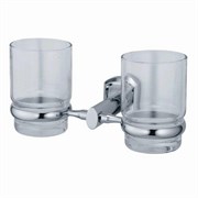 WASSERKRAFT Oder K-3028D Подстаканник двойной, хром WASSERKRAFT 3028D