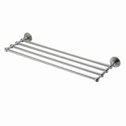 WASSERKRAFT Ammer K-7011 Полка для полотенец, никель WASSERKRAFT 7011