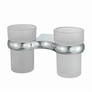 WASSERKRAFT Berkel K-6828D Подстаканник двойной, хром WASSERKRAFT 6828D