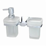 WASSERKRAFT Wern K-2589 Держатель стакана и дозатора, хром WASSERKRAFT 2589