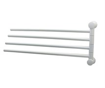 WASSERKRAFT K-1034WHITE Держатель полотенец четверной, белый WASSERKRAFT 1034W