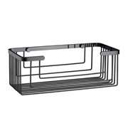WASSERKRAFT K-711POLISHED BLACK Полка металлическая, черный WASSERKRAFT 711PB