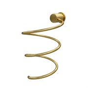 WASSERKRAFT K-1080BRUSHED GOLD Держатель фена, матовое золото WASSERKRAFT 1080BG