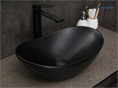 GID Раковина Bm9133 53352 накладная черная матовая 48x30.5x14.5 GID-53352