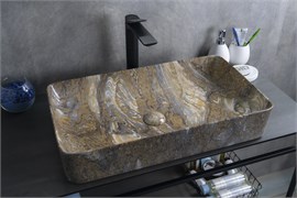GID Раковина Mnc396T 54475 накладная под камень глянцевая 60x34x11 GID-54475