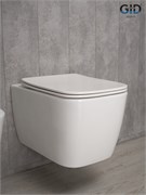 GID Унитаз подвесной Tr2140 62254Y белый 51x35x37.5 GID-62254Y