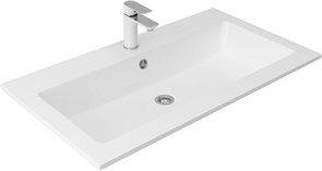 AQUANET Elektra Раковина полувстраиваемая ширина 90 см, белый AQUANET-270157