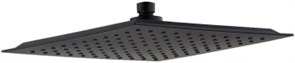 AQUANET Static Верхний душ квадратный Размер 25x25 см, цвет черный AQUANET-AF330-84-S250B