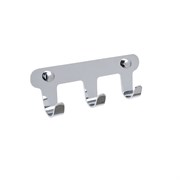 FIXSEN Планка 3 крючка PRACTICA, хром (FX-805-3) FX-805-3