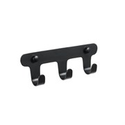 FIXSEN Планка 3 крючка PRACTICA, черный (FX-805B-3) FX-805B-3