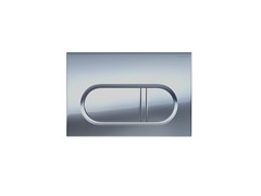 AQUATEK Панель смыва хром матовый (клавиши прямоугольные) KDI-0000044